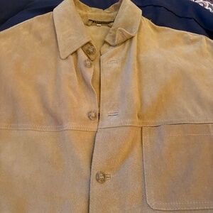 Men's Leather Shirt-Jacket